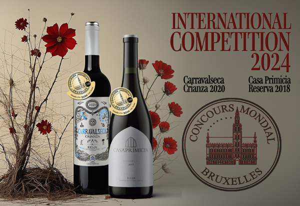 Bodegas Casa Primicia Celebra Dos Medallas De Oro En El Concours