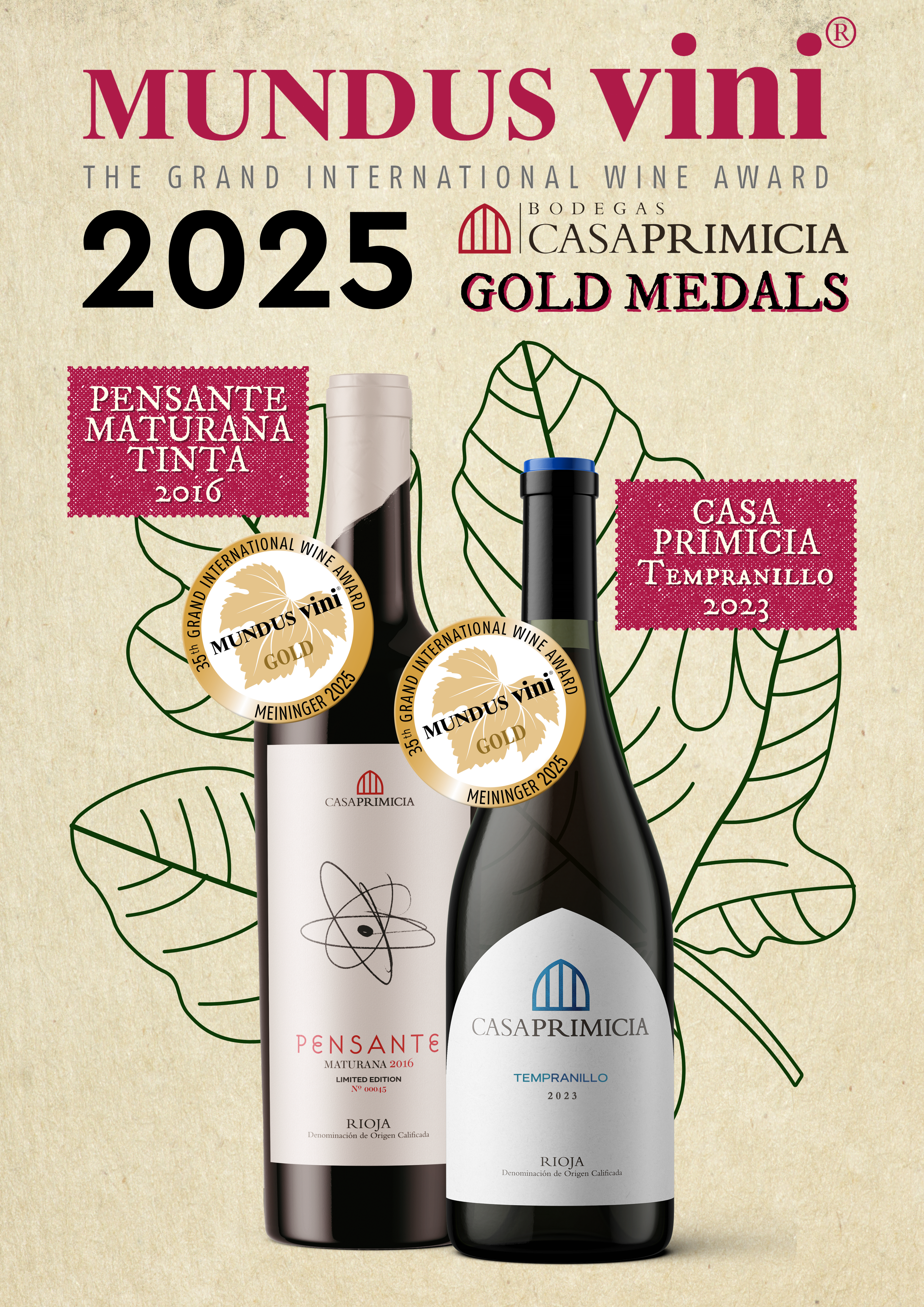 Mundus Vini 2025 Casa Primicia